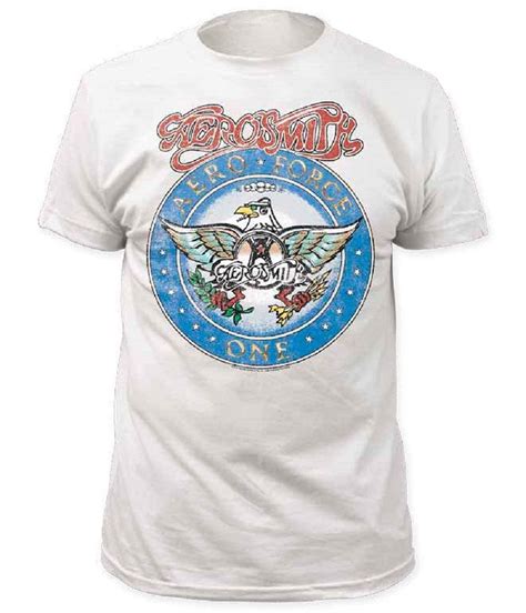 aerosmith t shirt white